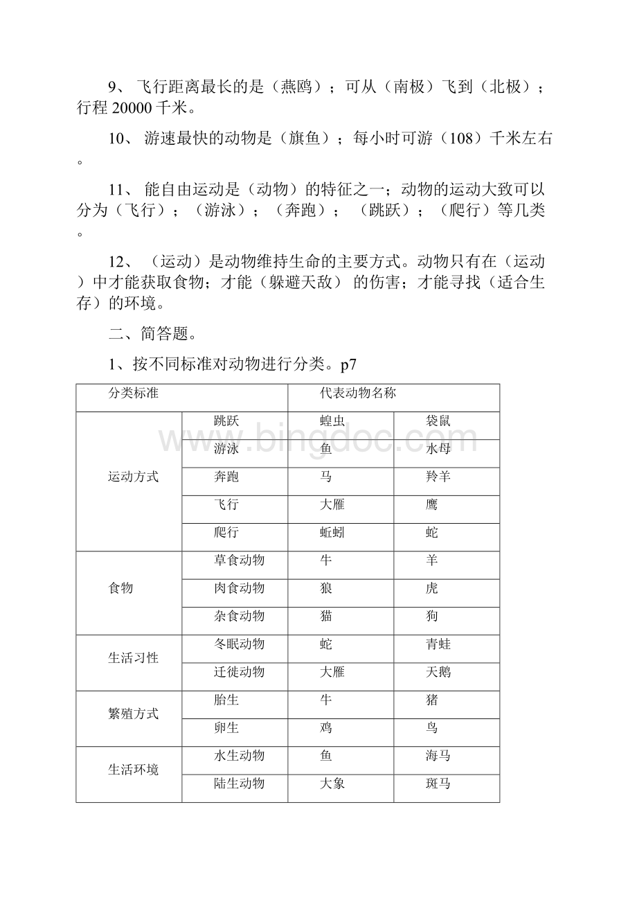 冀教版四年级上册科学知识点Word文档下载推荐.docx_第3页