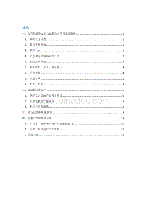 东南大学能源与环境学院电站仿真实习报告.docx