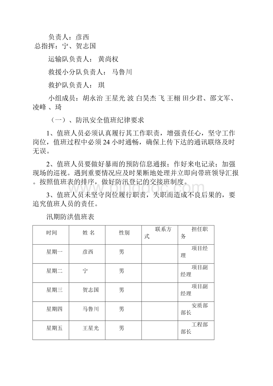 防洪防汛应急处置预案.docx_第3页