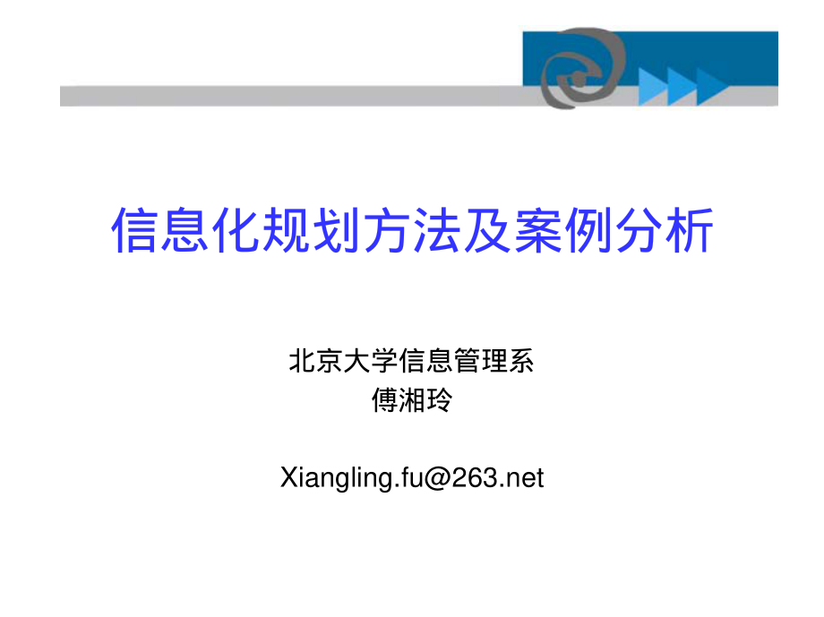 信息化规划方法及案例分析.pdf_第1页