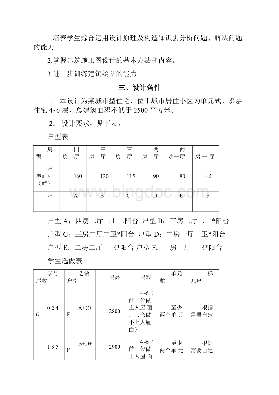 《房屋建筑学》课程设计报告Word格式.docx_第2页