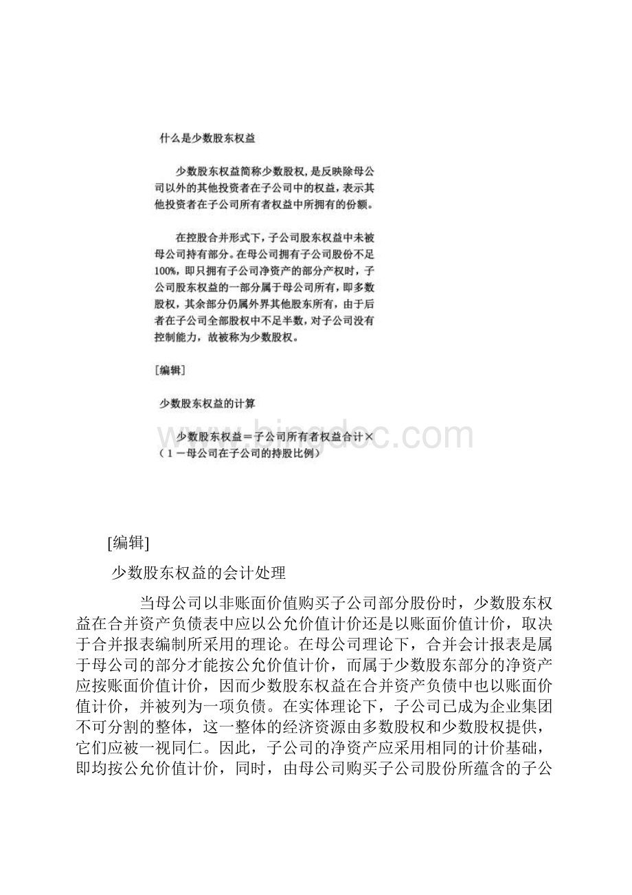 少数股东权益的概念Word文件下载.docx_第2页