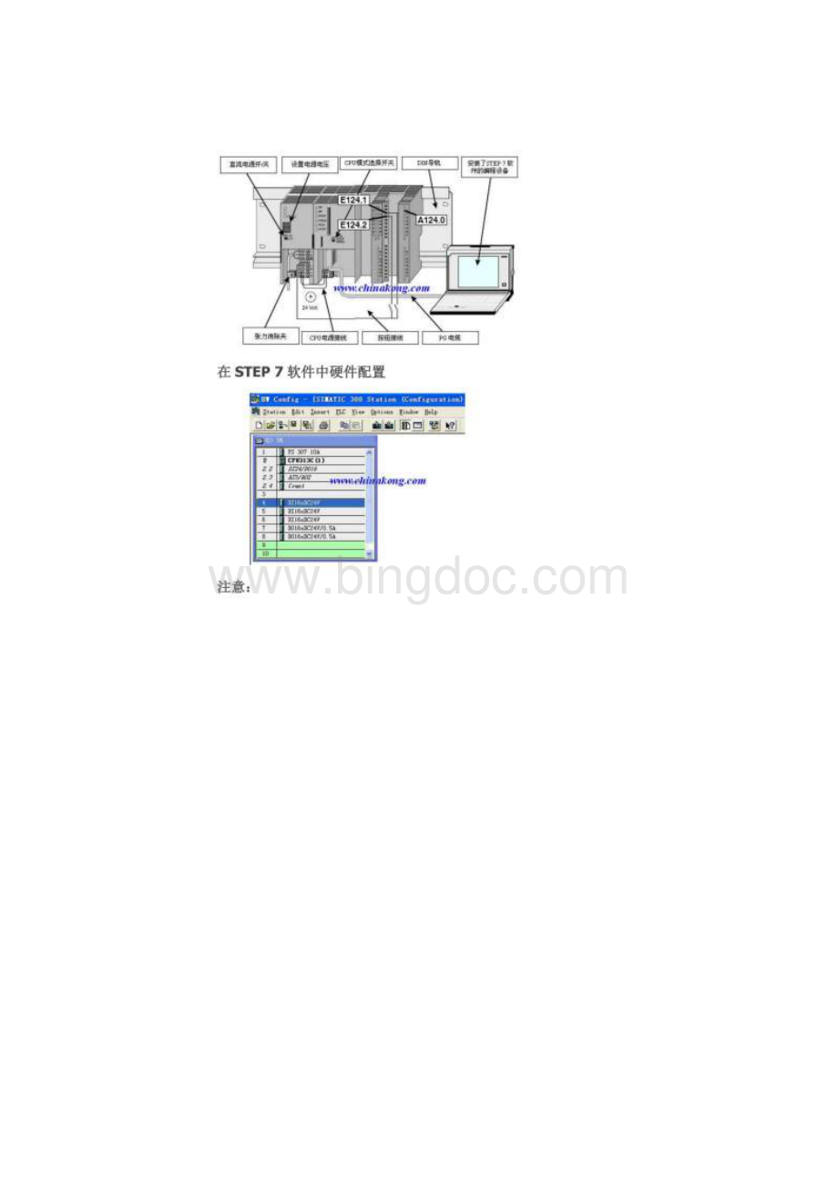 S7300系列PLC硬件组态实例.docx_第2页