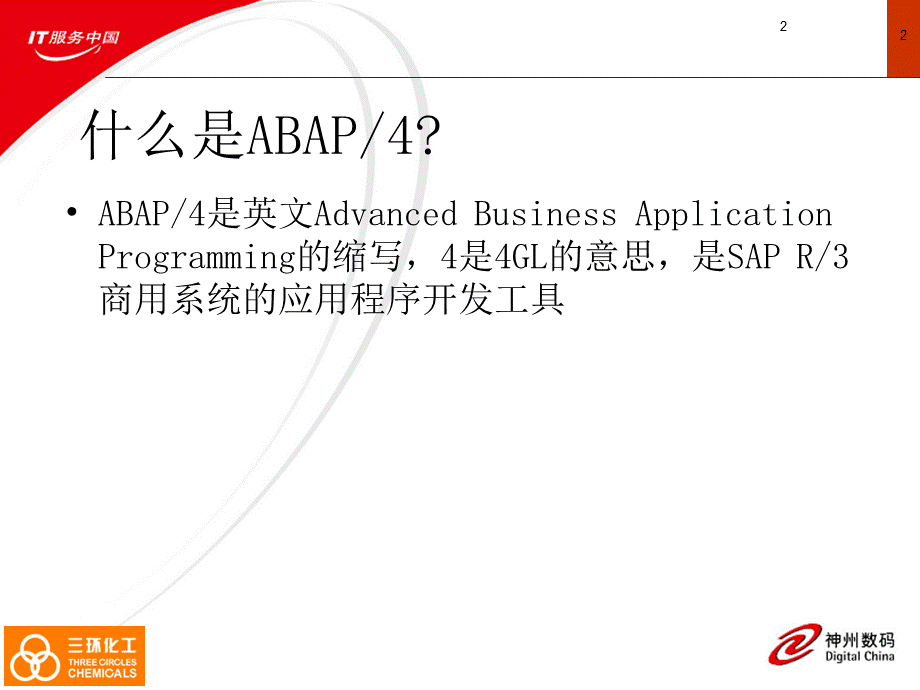 ABAP开发培训.ppt_第2页