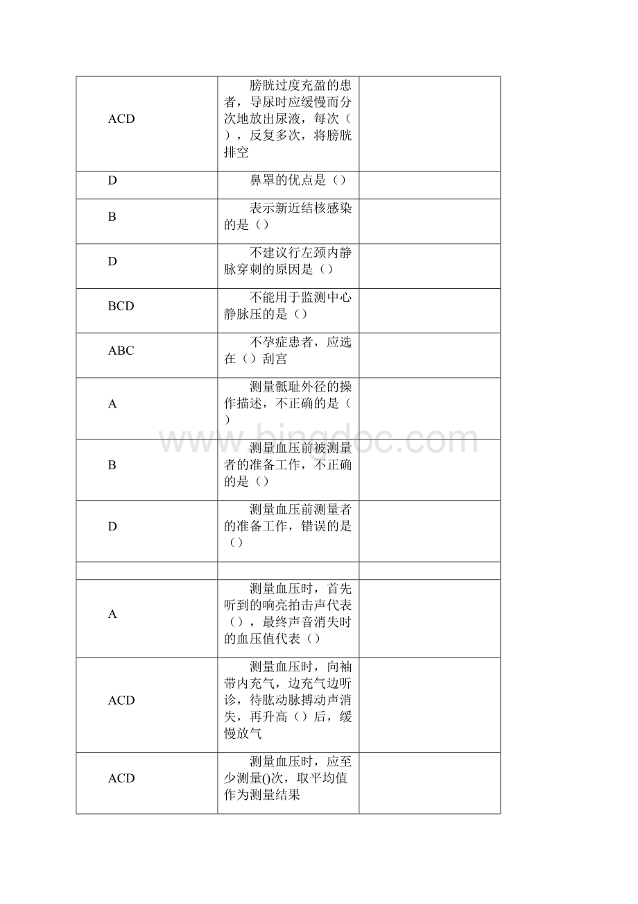 华医网临床实践技能操作规范部分答案.docx_第2页