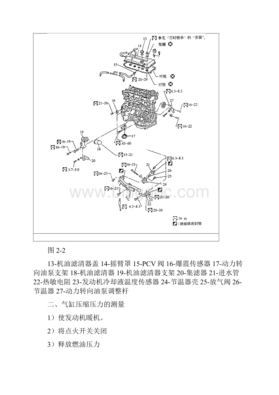 日产蓝鸟第2章发动机机械部分Word下载.docx_第2页