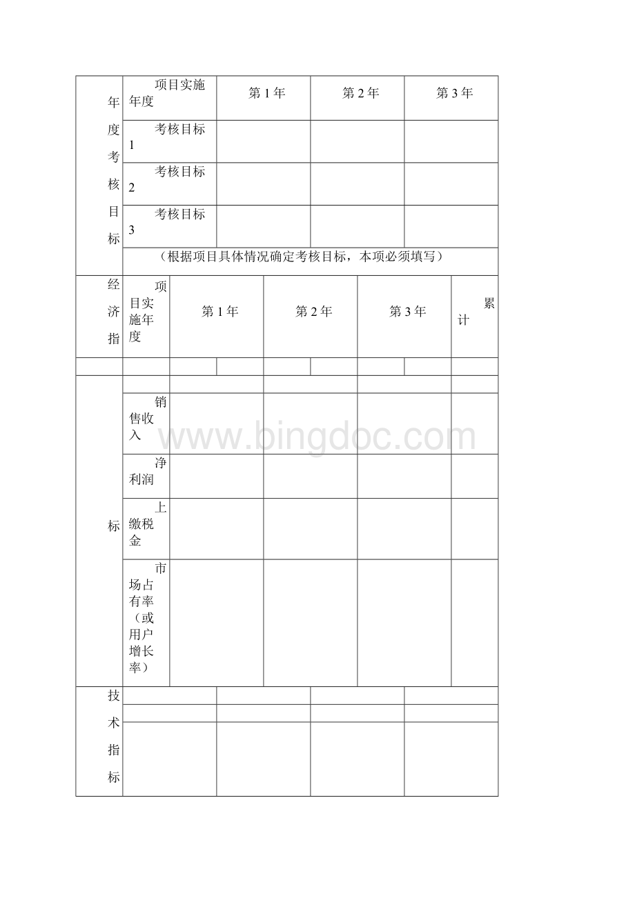 电子信息产业发展基金资助项目合同书docWord文件下载.docx_第3页