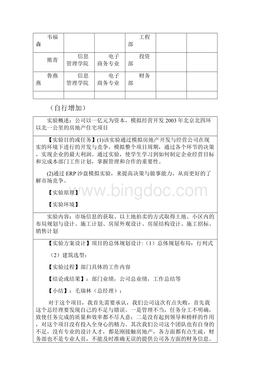 房地产沙盘模拟实验报告Word文档格式.docx_第3页