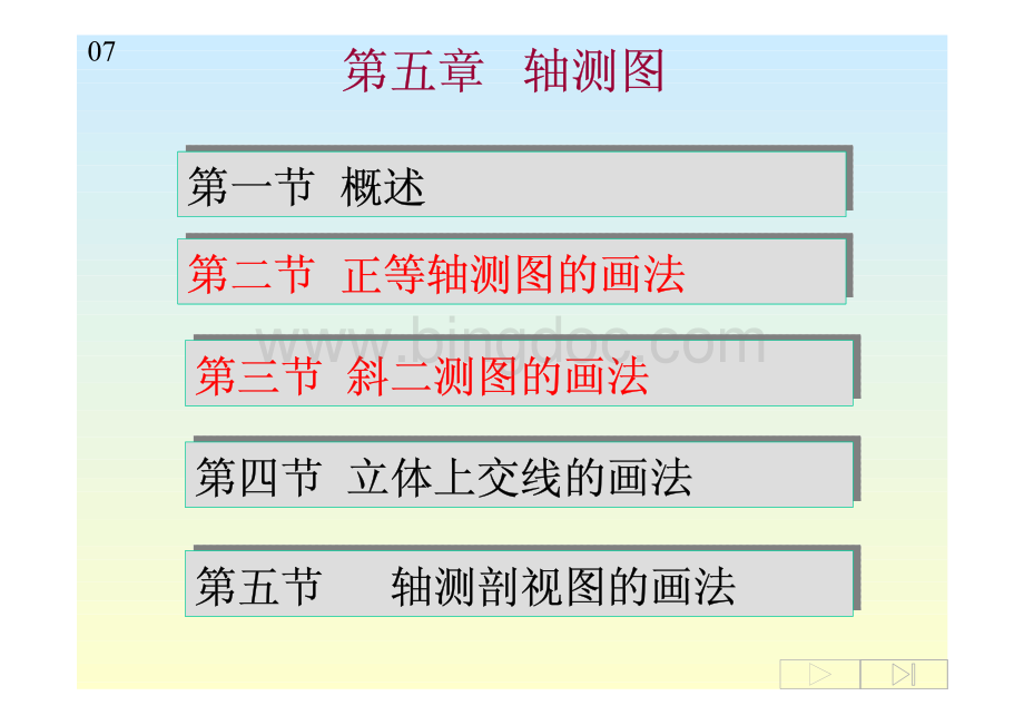 正等轴测图的画法.pdf_第1页