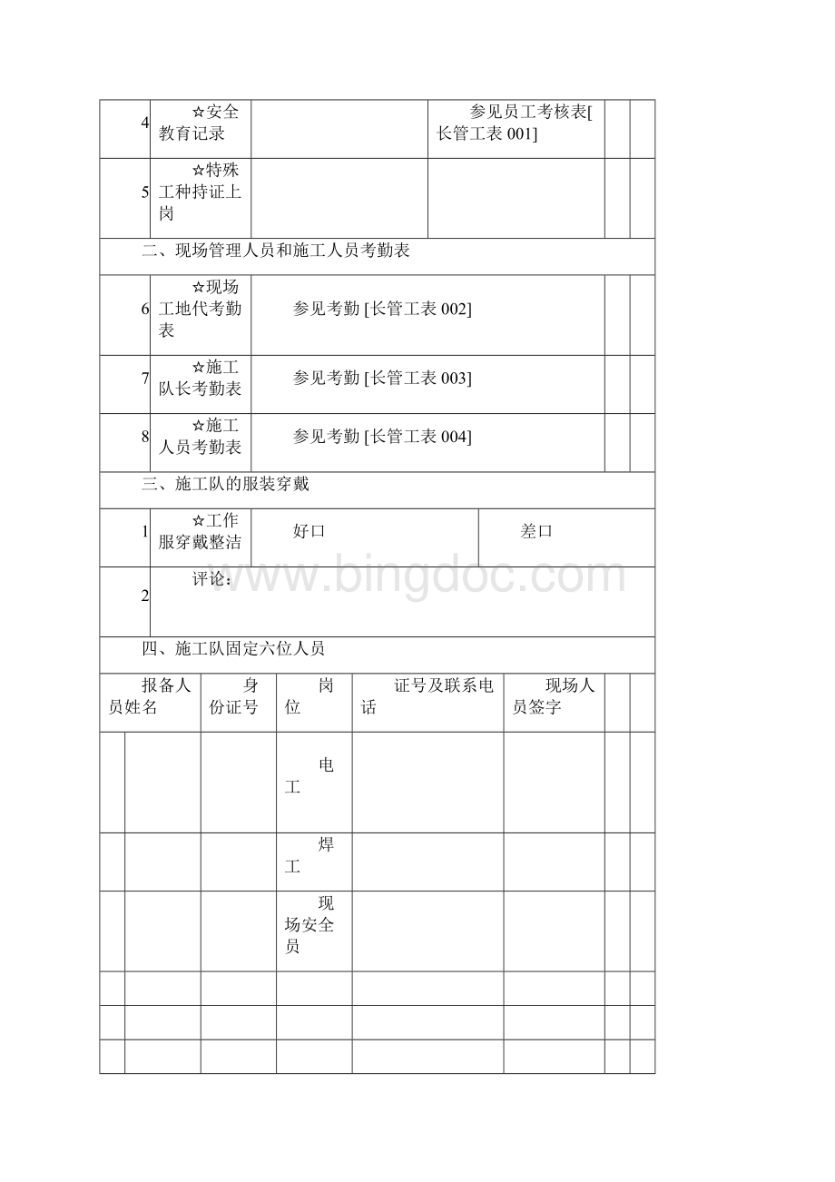 003工程施工现场监督检查记录Word格式文档下载.docx_第3页