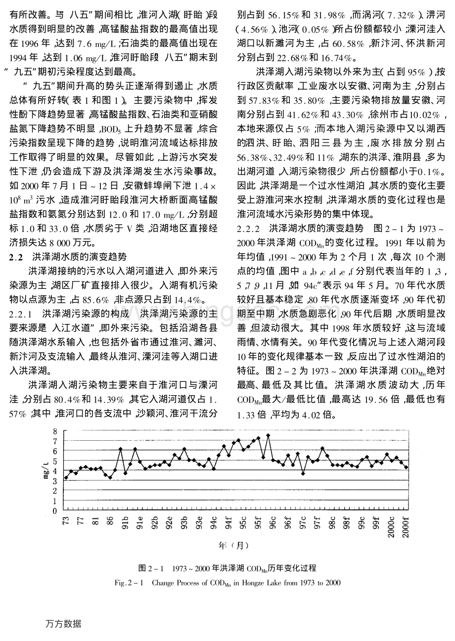 淮河流域及洪泽湖水质的演变趋势分析.pdf_第3页