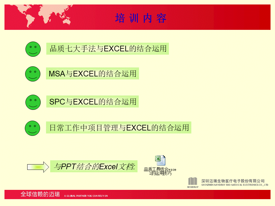 利用excel表格制作各种品质图表QC7MSASPC.ppt