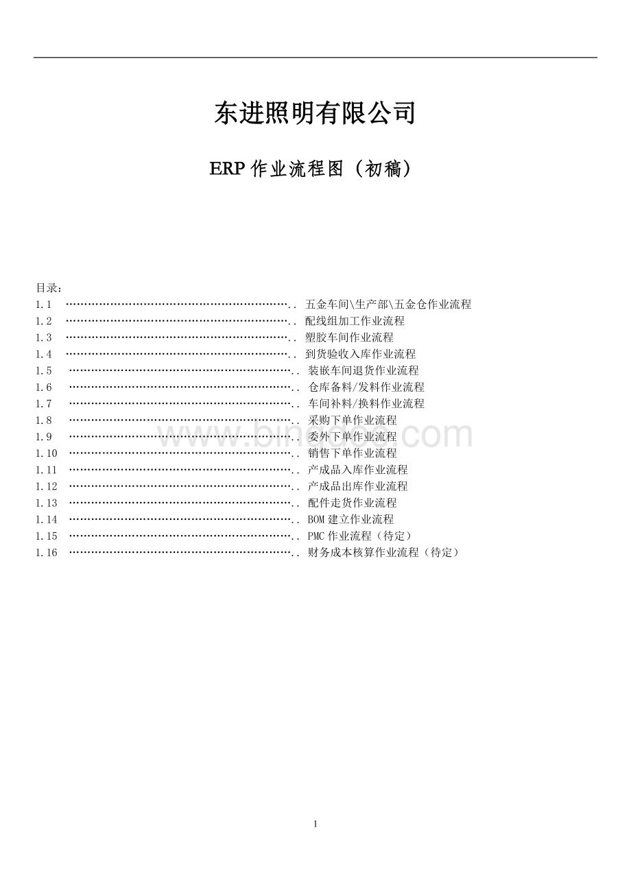 ERP作业流程图.doc