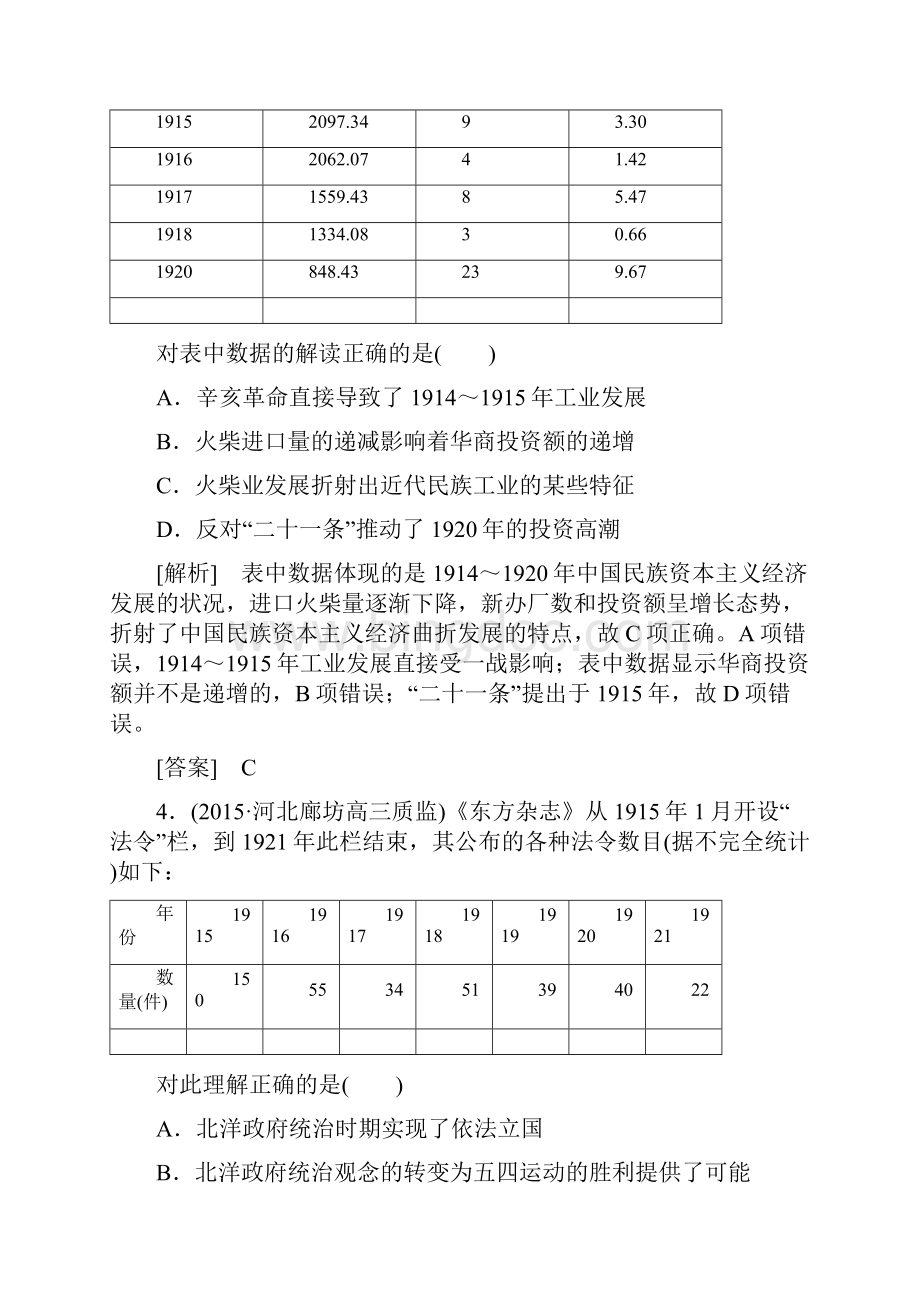 高中历史专题跟踪训练8.docx_第2页