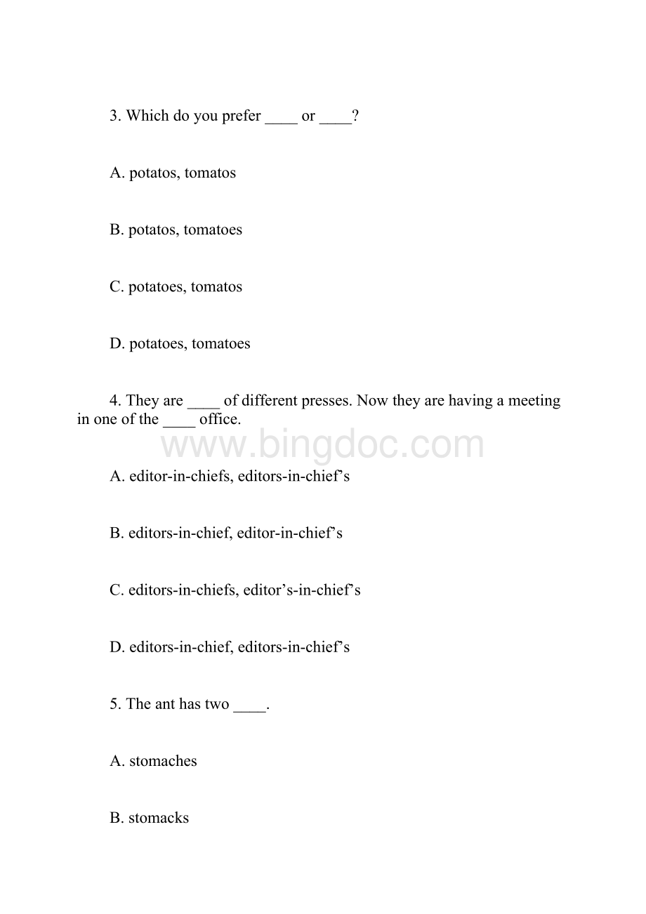 成考专升本《英语》模拟试题及答案二十套汇总.docx_第2页