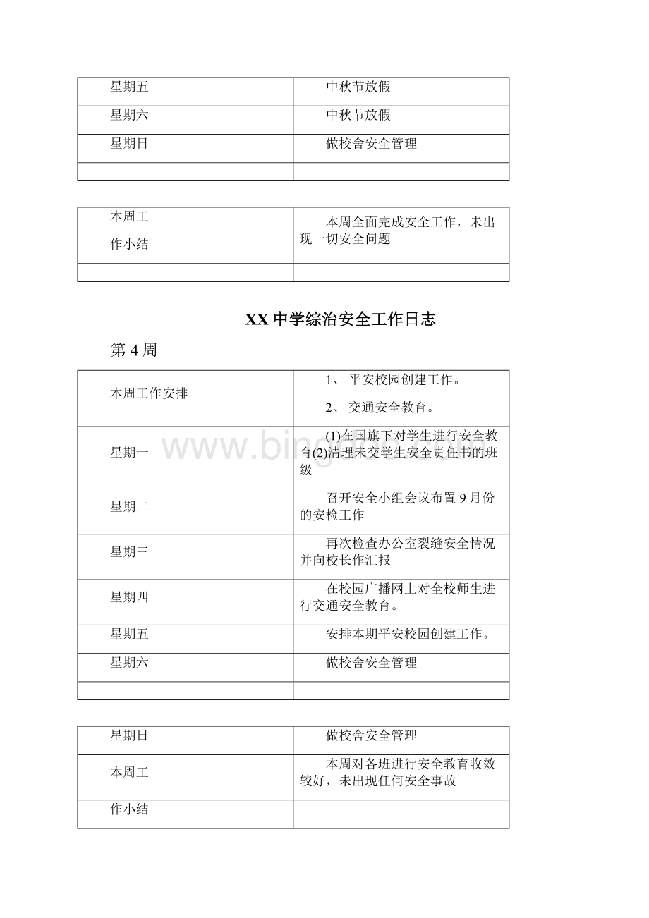 学校安全工作日志.docx_第3页