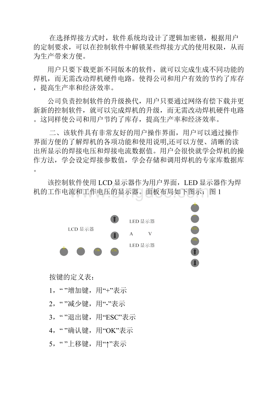 逆变式多功能DSP全数字化PWM逆变焊机软件用户说明书.docx_第2页