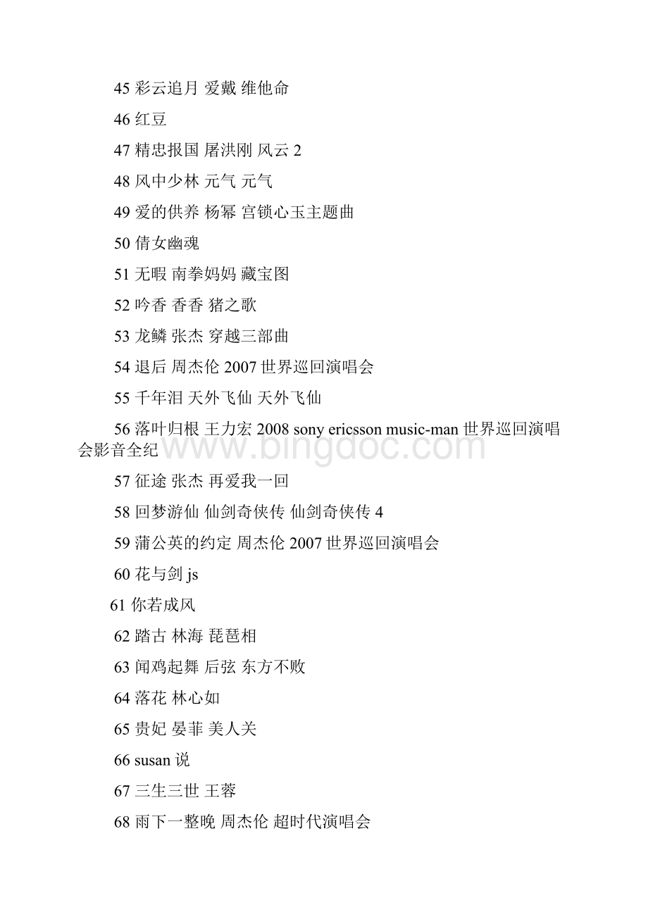 中国风歌曲大全Word格式.docx_第3页