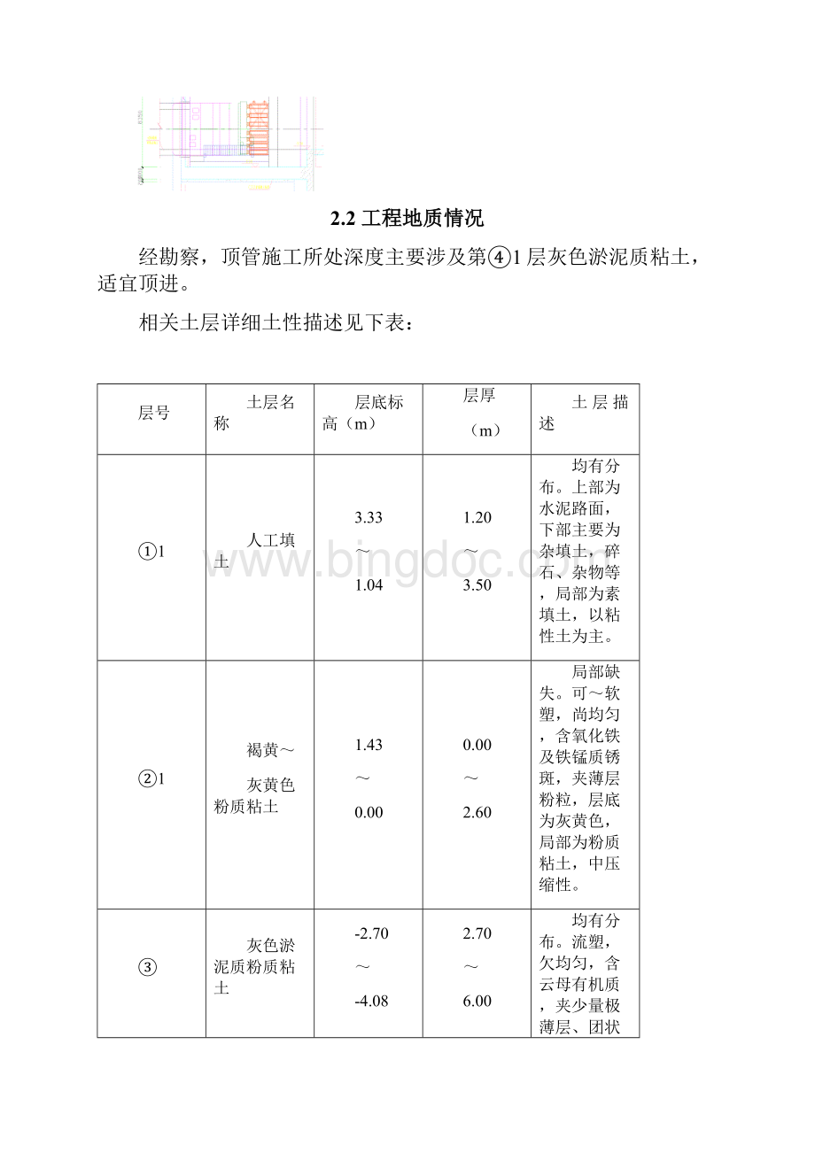 轨道交通长清路站矩形顶管施工组织设计.docx_第3页