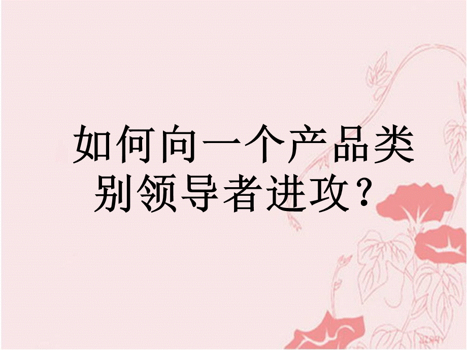 挑战产业领导者.ppt