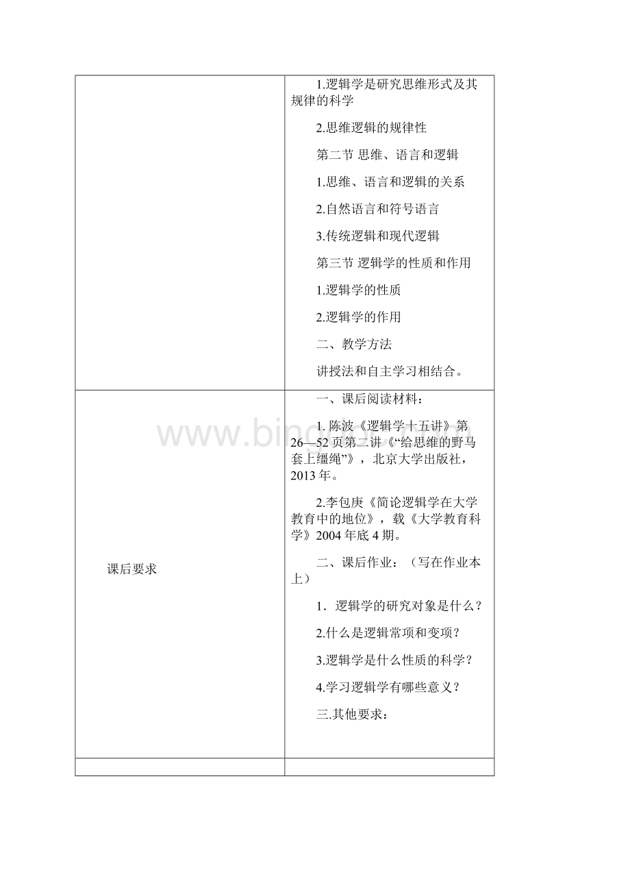 逻辑学教学方案设计Word格式.docx_第2页