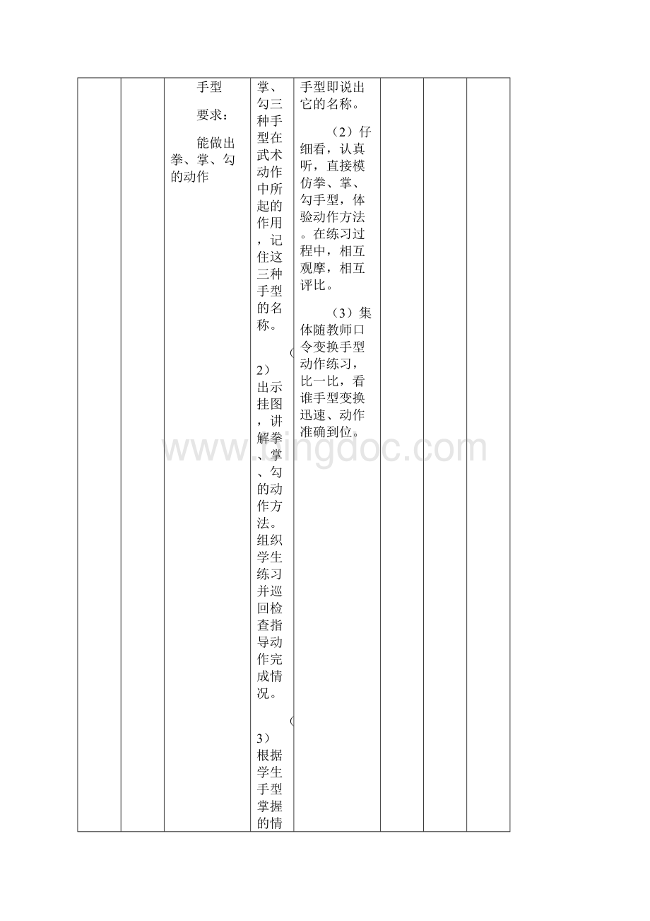 精品小学四年级下册体育教案文档格式.docx_第3页