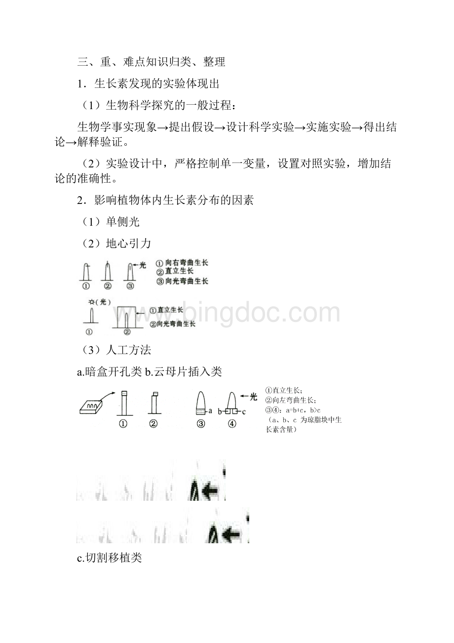 09年南京高三生物二轮复习植物激素调节教案.docx_第2页