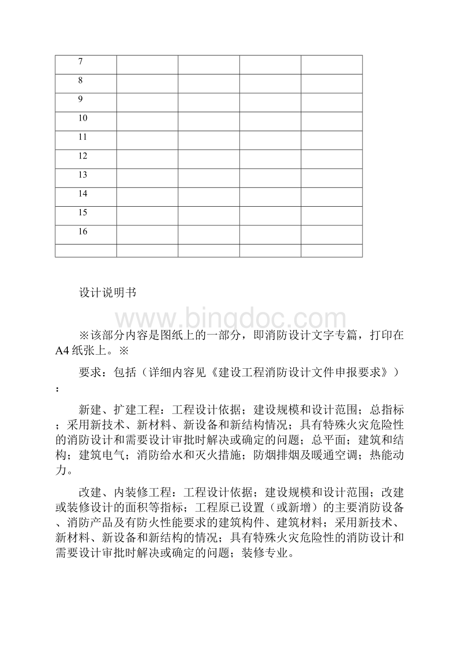 消防设计文件样本Word格式文档下载.docx_第2页