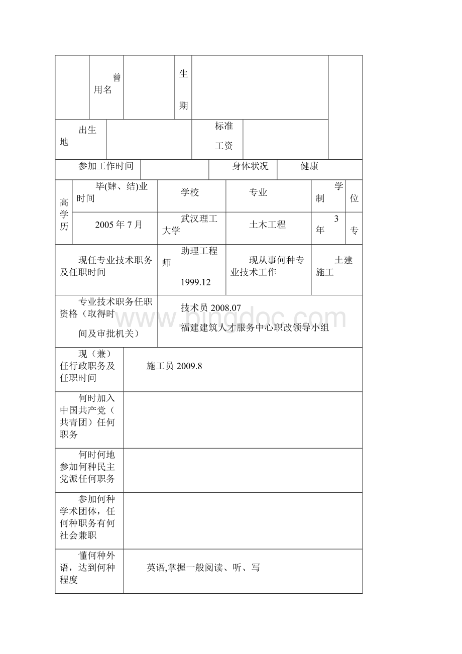 技术职务任职资格评审表.docx_第2页