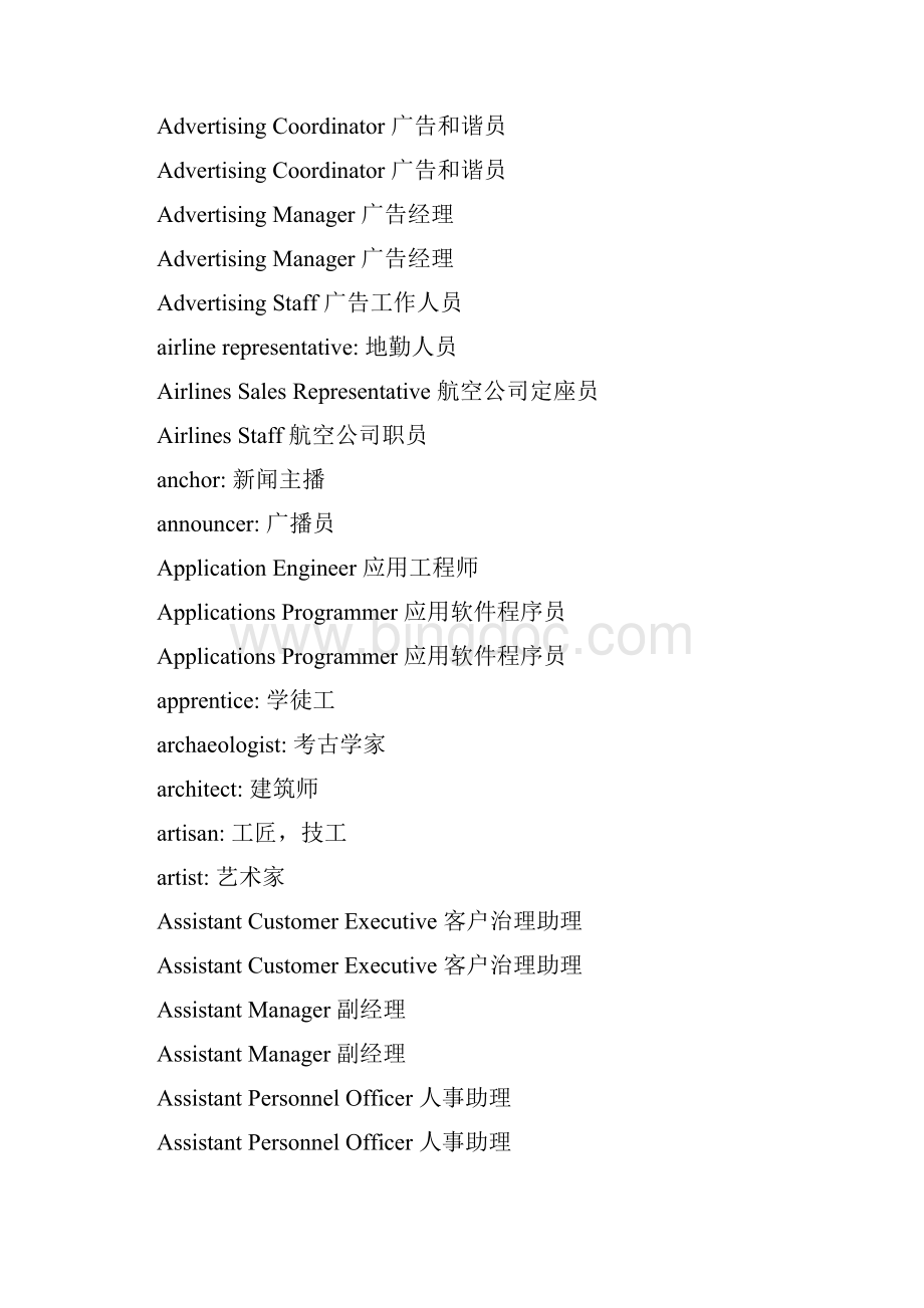 各类职位名称大全.docx_第2页