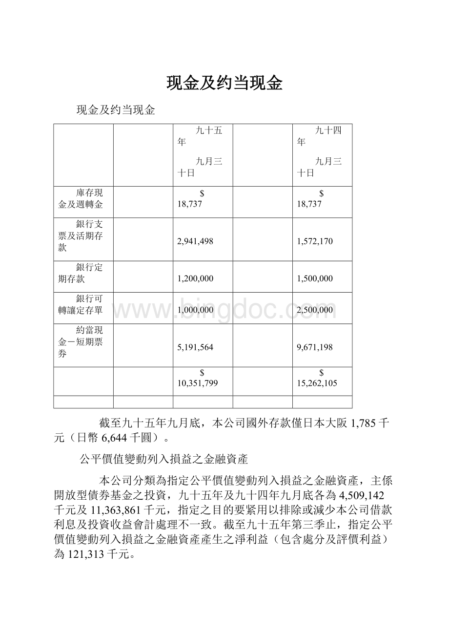 现金及约当现金.docx_第1页