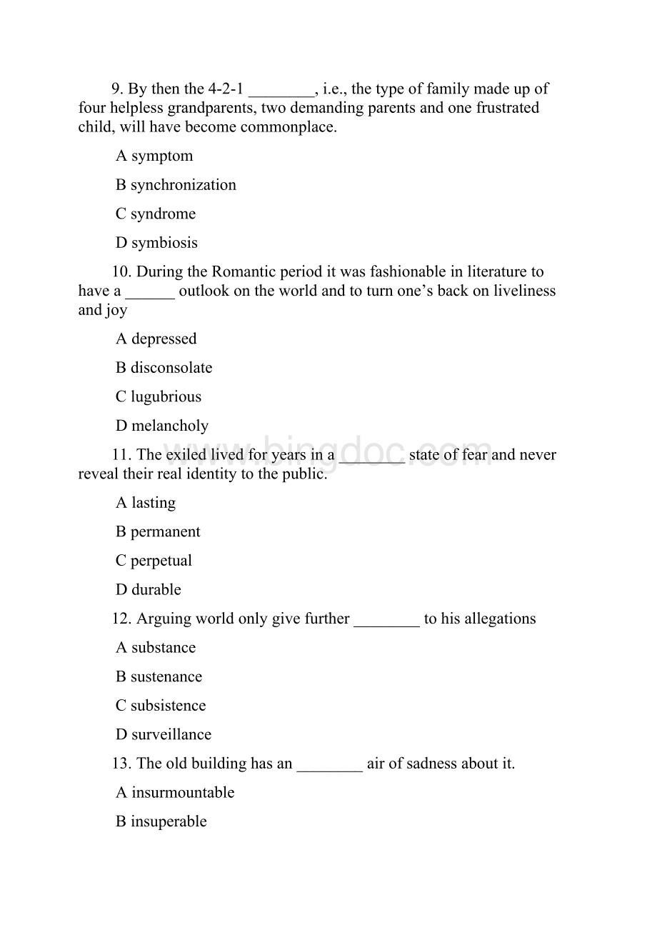 高级英语2 练习题2.docx_第3页