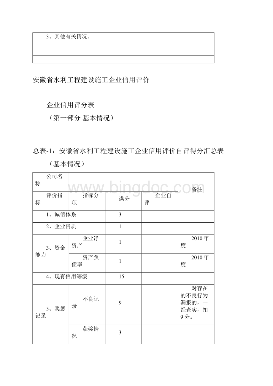 水利施工企业信用评价申报资料格式Word文件下载.docx_第3页