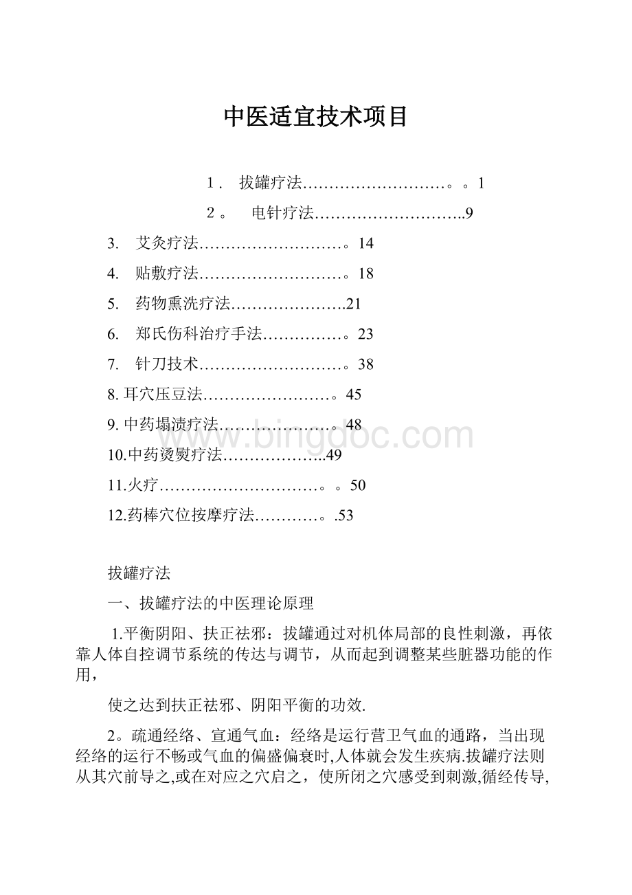 中医适宜技术项目Word格式文档下载.docx_第1页