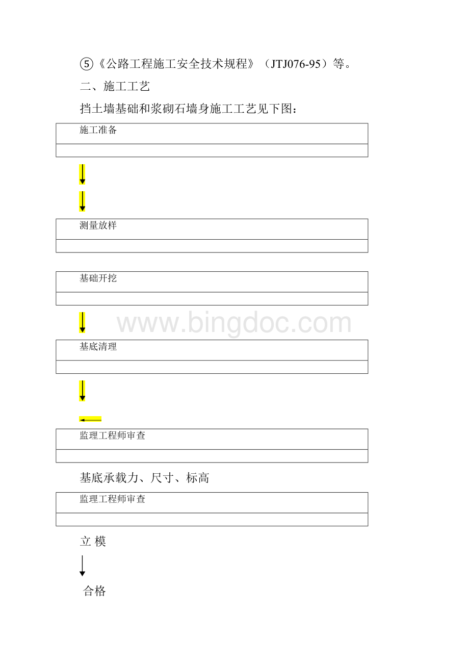 公路改建工程挡土墙施工技术措施范本.docx_第2页