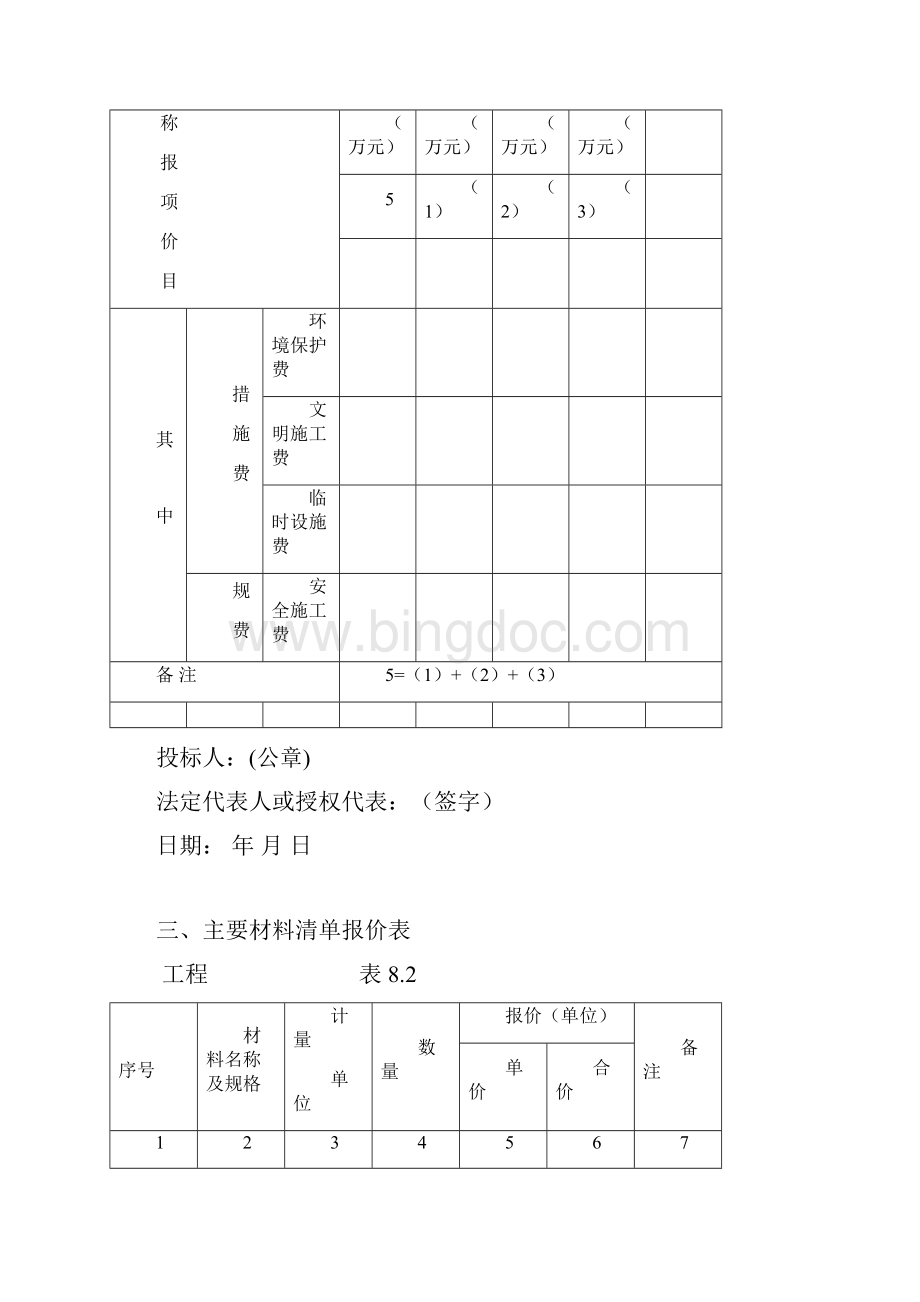 投标报价编制说明Word下载.docx_第3页