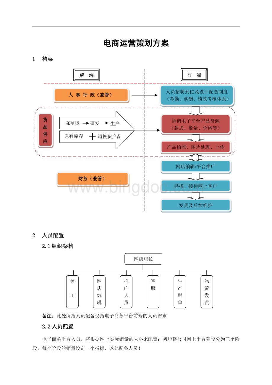 电商运营策划方案.doc