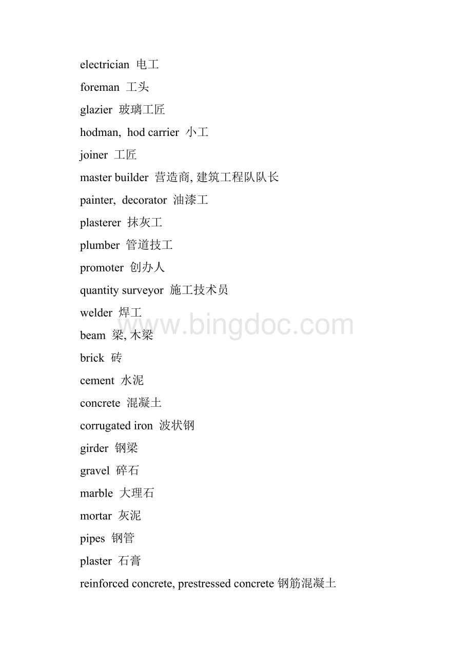 建筑类词汇Word文件下载.docx_第3页