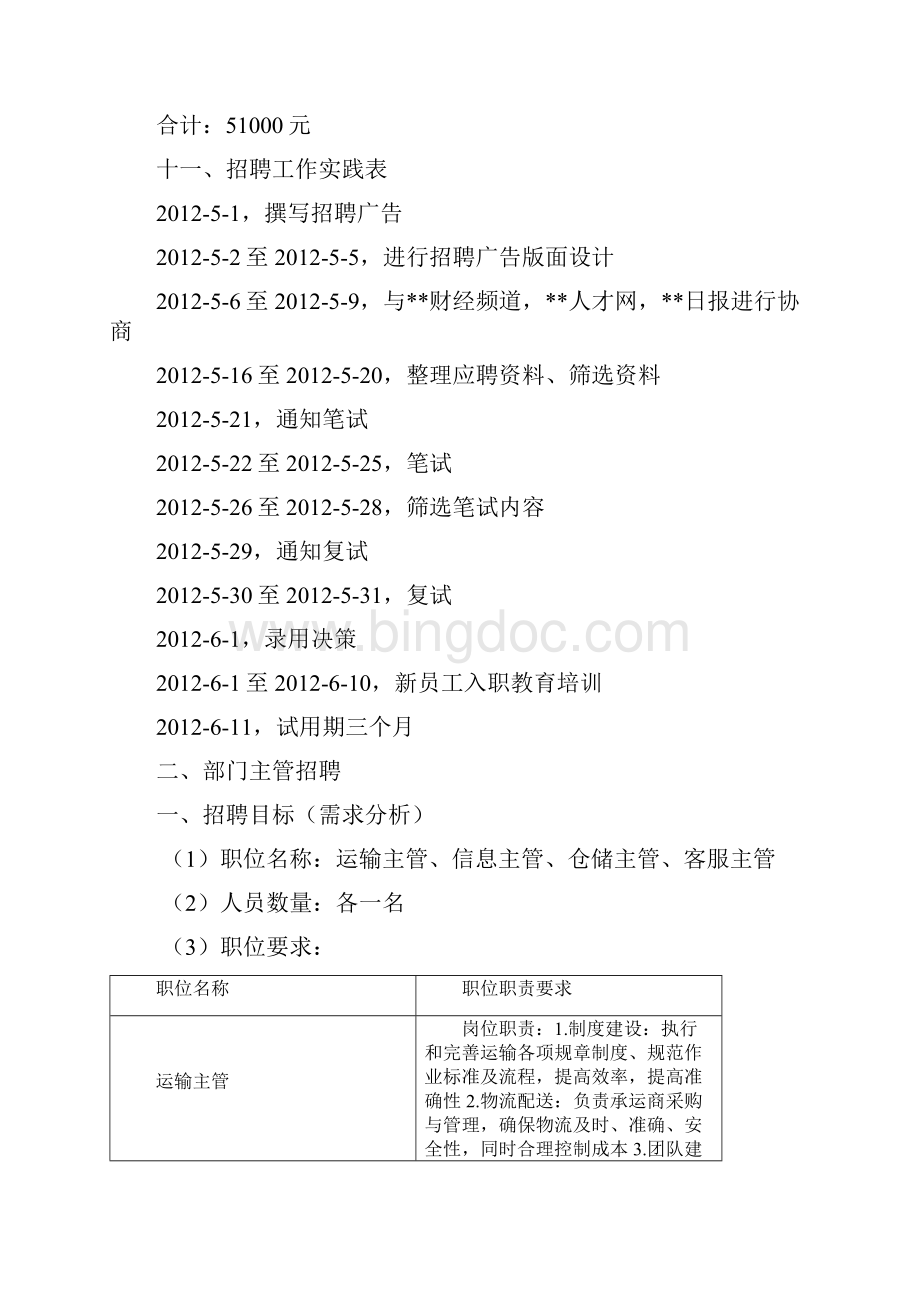 物流部招聘计划书.docx_第3页