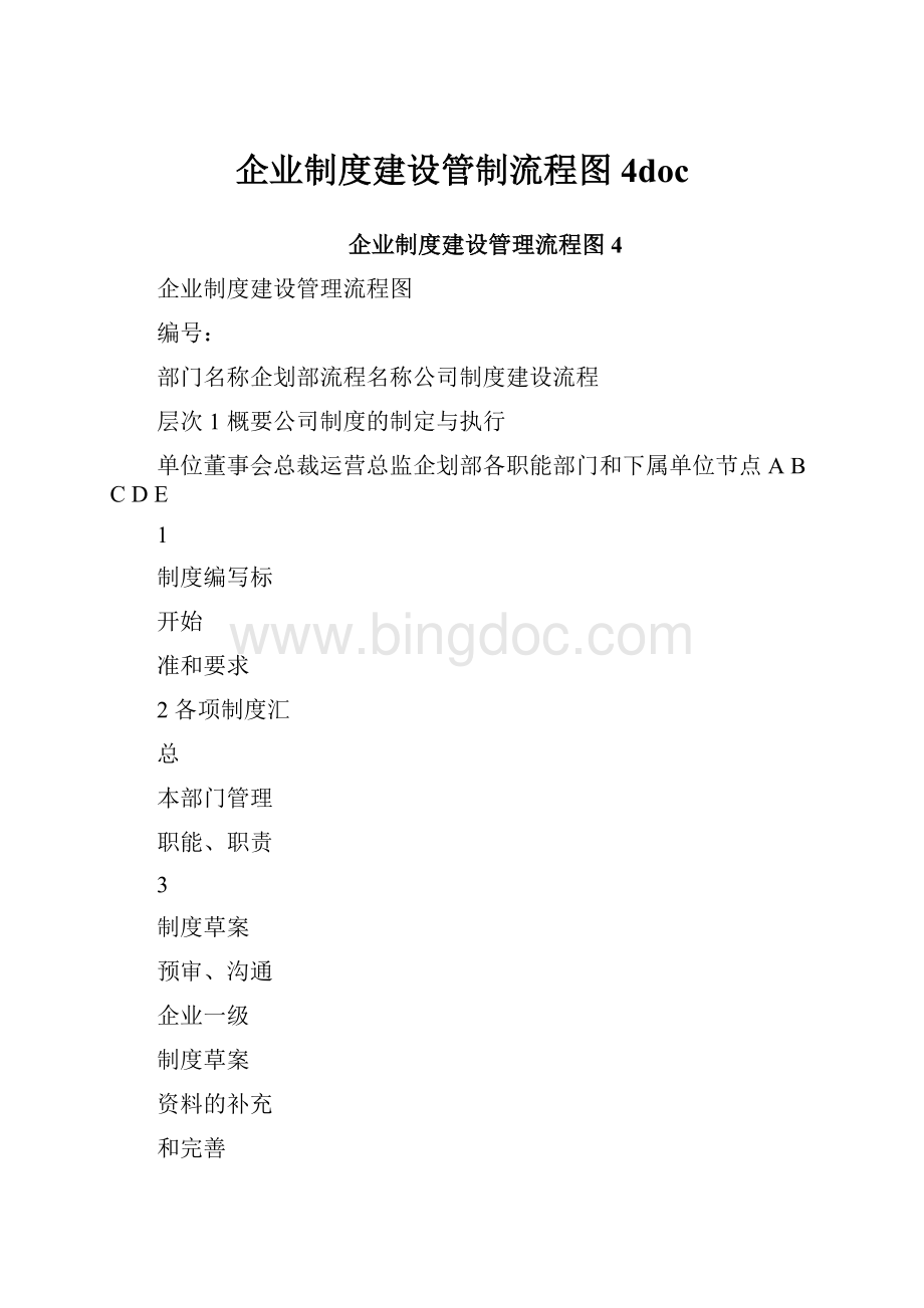 企业制度建设管制流程图4docWord文件下载.docx_第1页