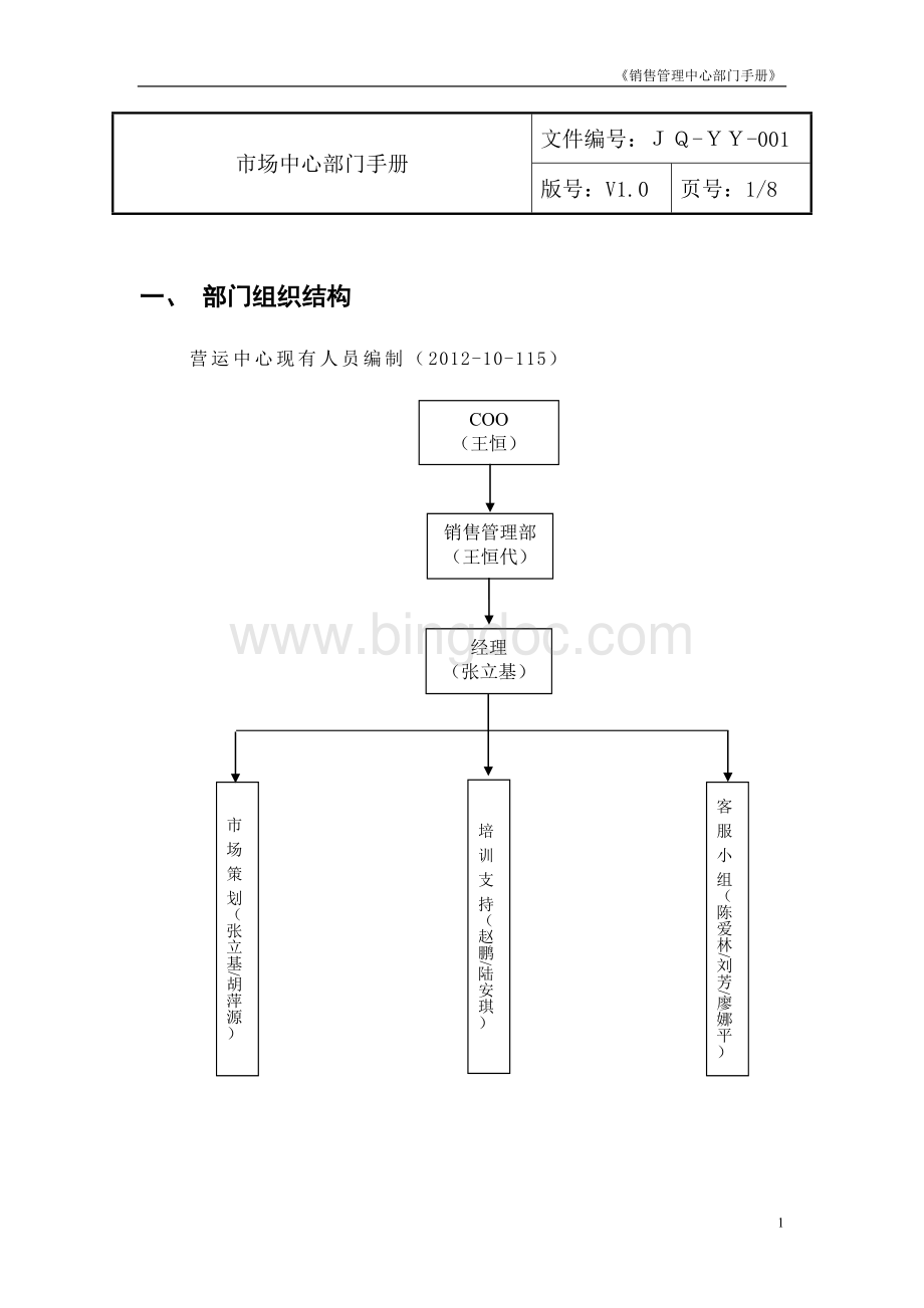 销售管理中心部门管理手册Word格式.doc_第2页