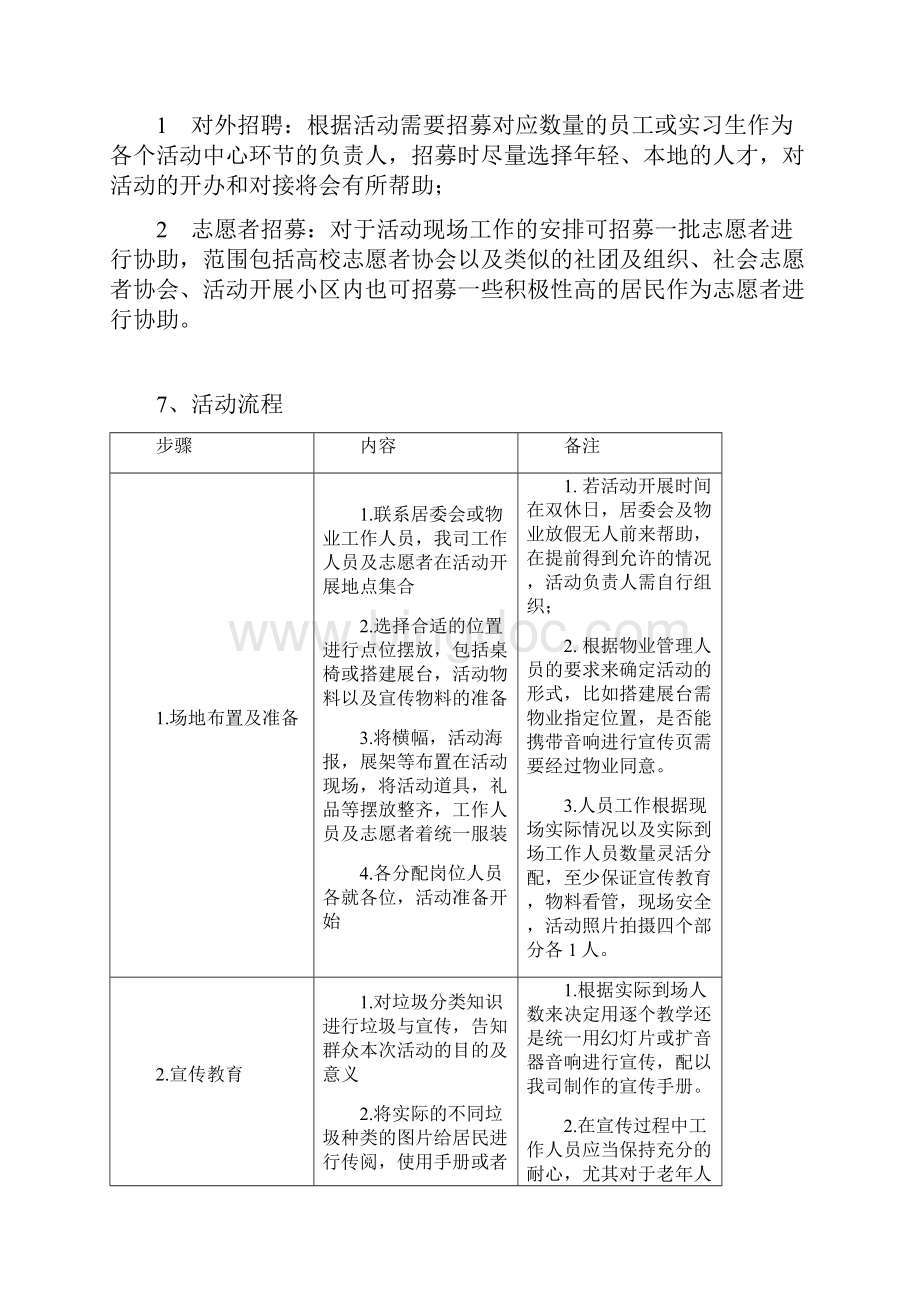 社区垃圾分类宣传活动方案Word格式.docx_第3页