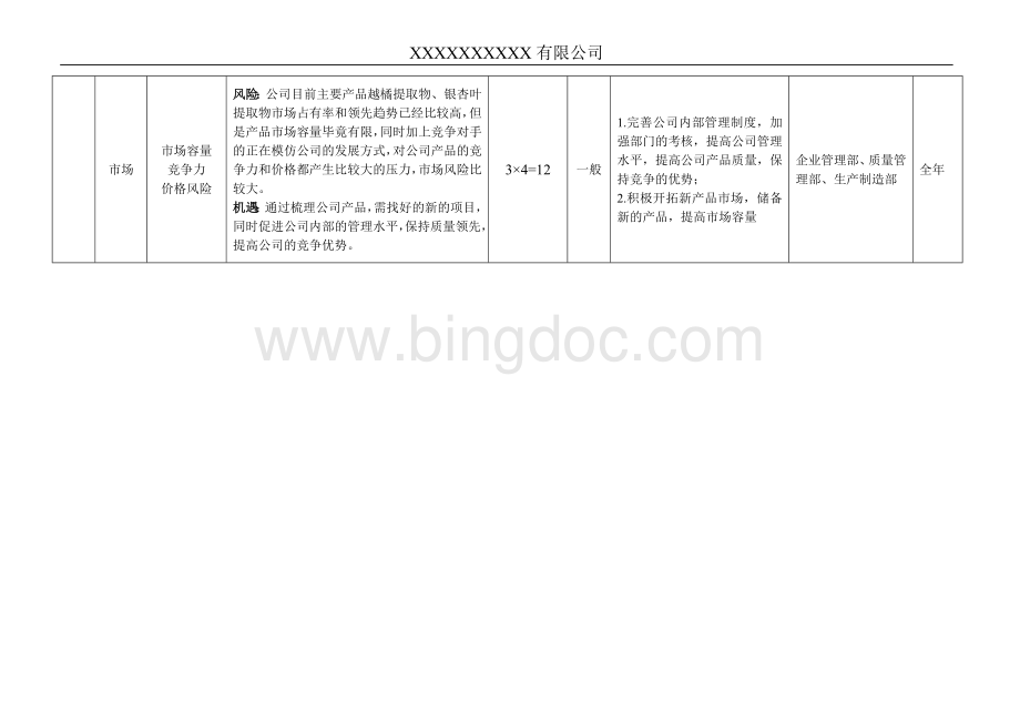 风险和机遇评估分析报告文档格式.doc_第3页