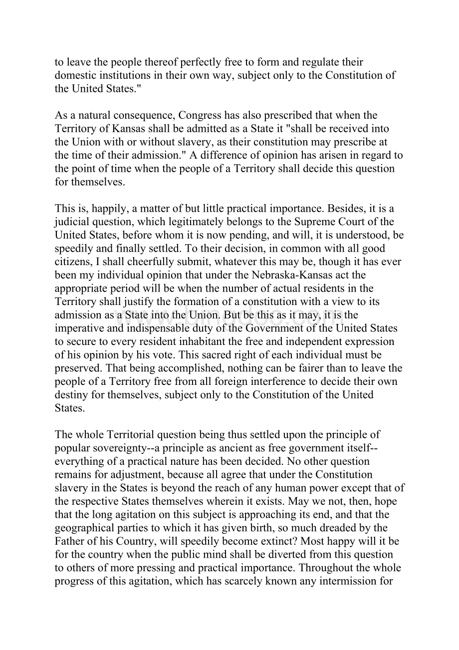 Inaugural Address of James BuchananWord文档格式.docx_第2页