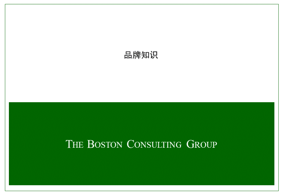 波士顿品牌管理培[1]...ppt_第1页
