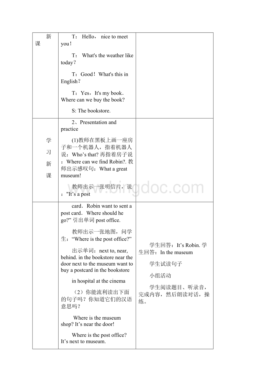 教师电子备课模板六年英语Word格式.docx_第2页