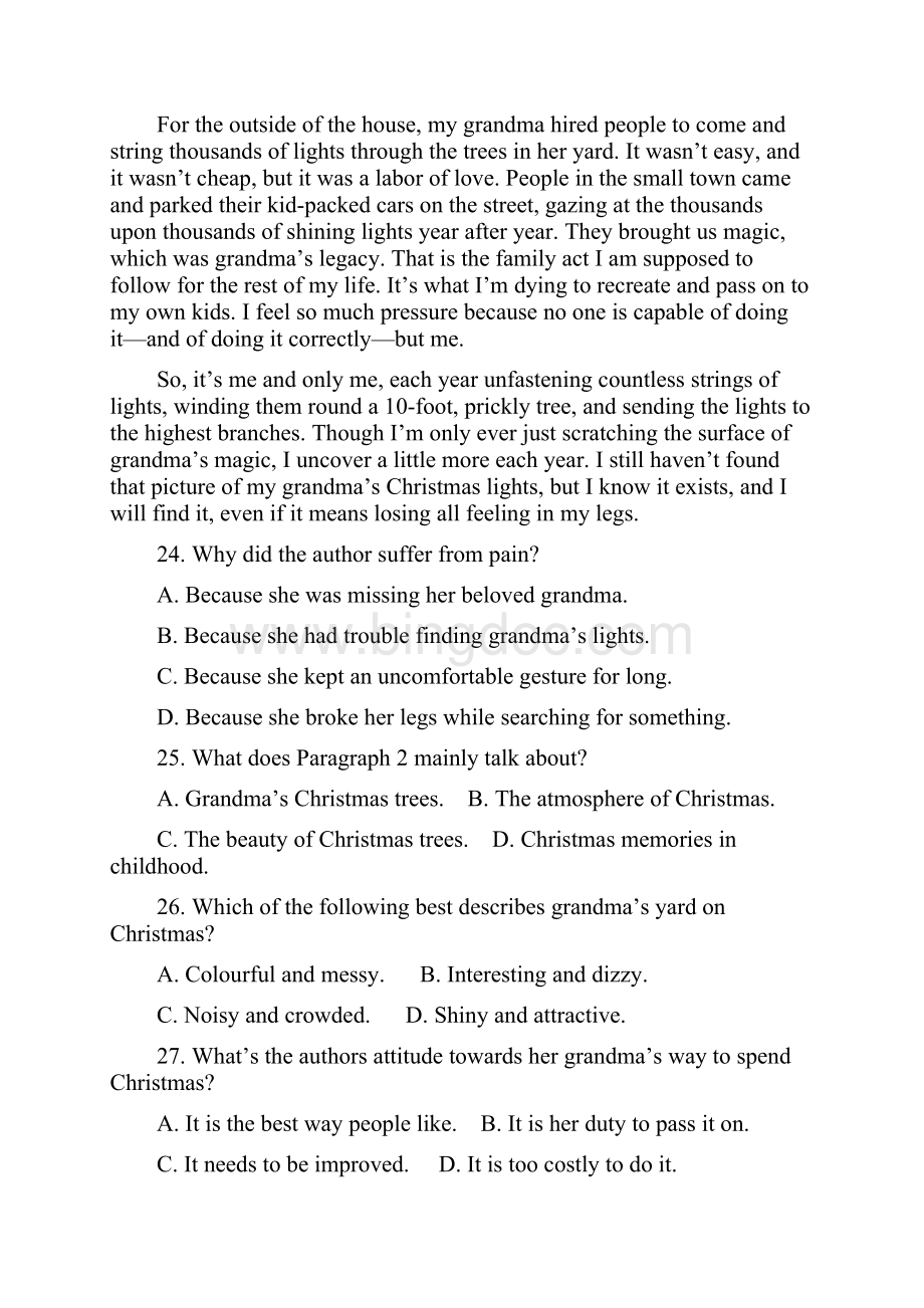 人教版高中英语阶段性测试六.docx_第3页