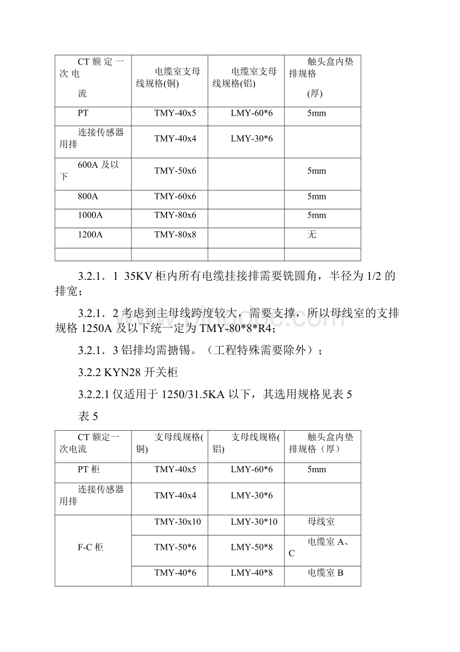 开关柜母排安装工艺规程.docx_第3页