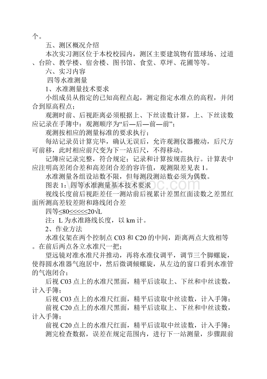 大学生XX年数字测图实习报告5000字Word格式.docx_第2页