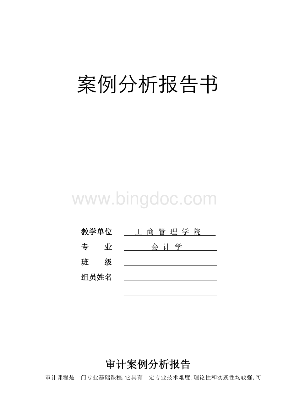 审计分析报告Word下载.doc_第1页